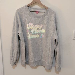 XL Stoney Clover gray sweatshirt